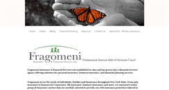 Desktop Screenshot of fragomeni-insurance.com